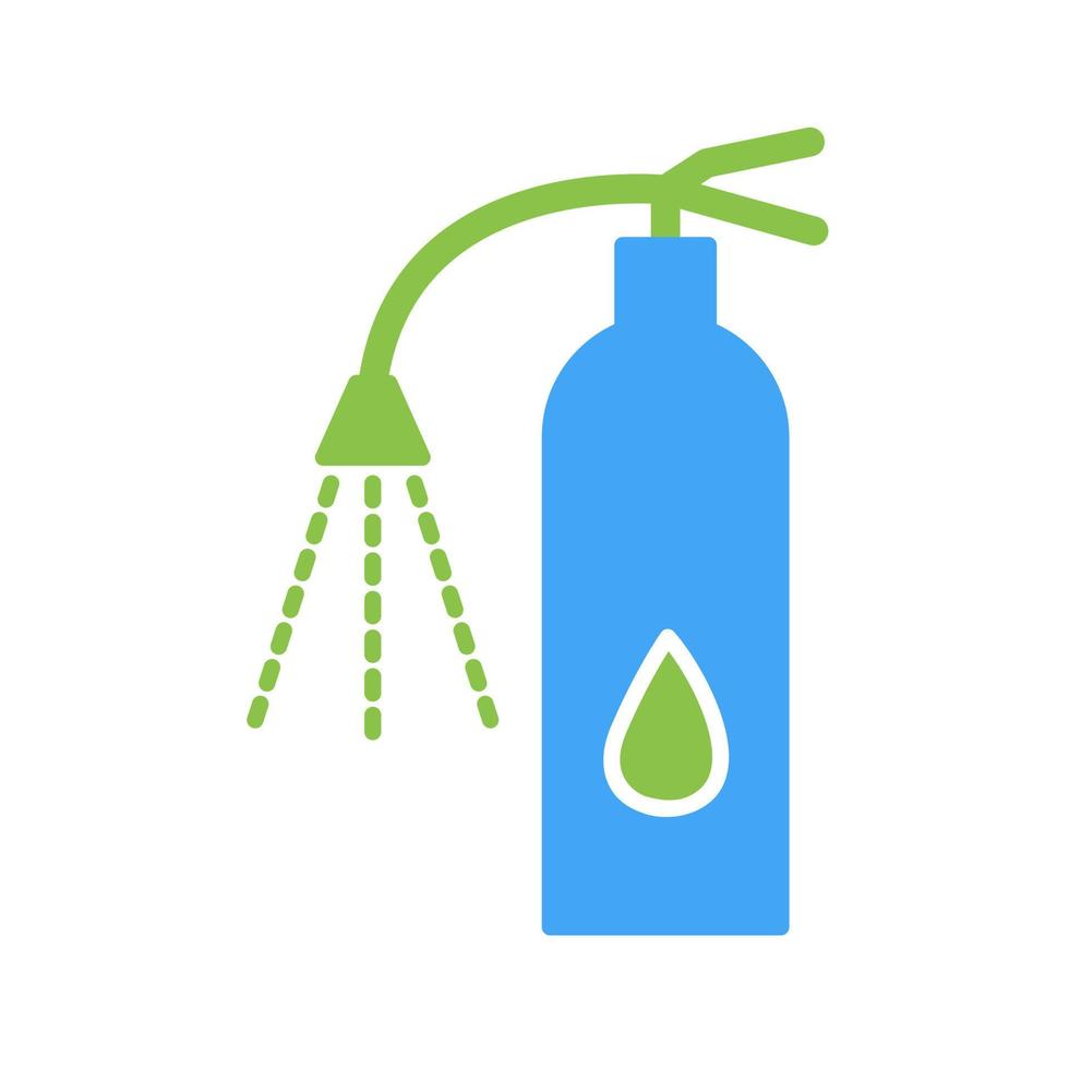 Unique Using Extinguisher Vector Icon