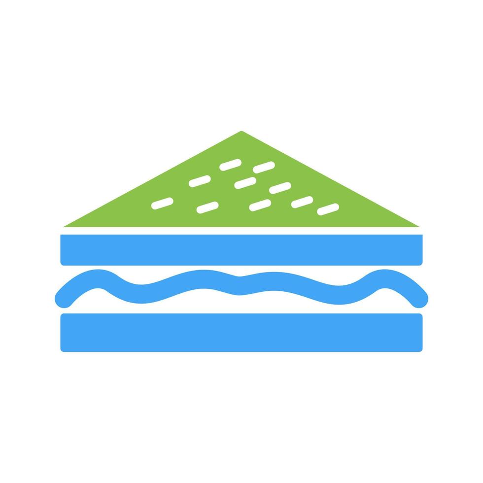 Unique Sandwich Vector Icon