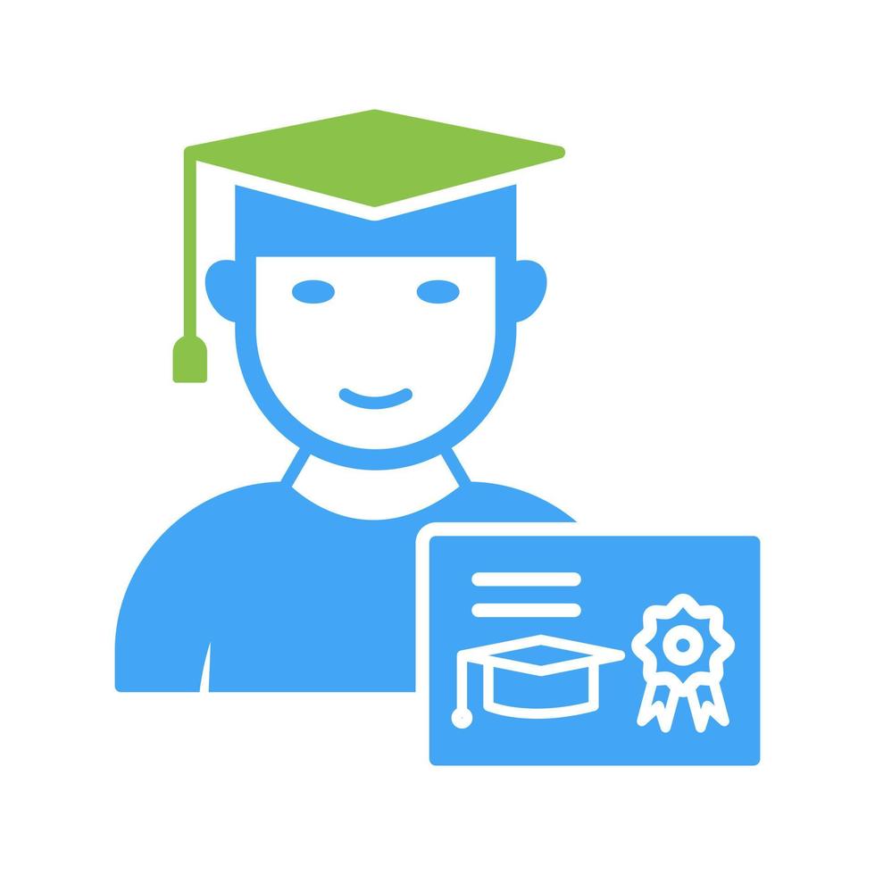 Unique Receiving Degree Vector Icon