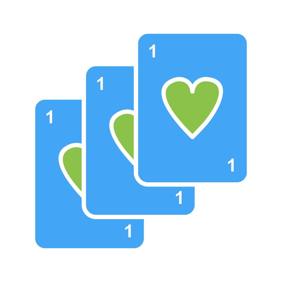 Unique Deck of Cards Vector Icon