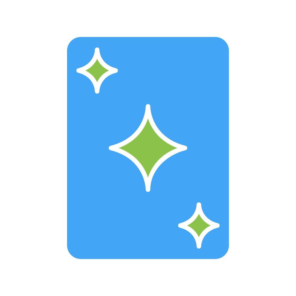 Unique Card Vector Icon