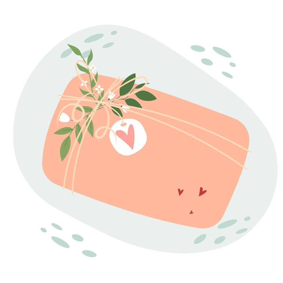 Vector wrapped gifts set. cute vector flat illustrations