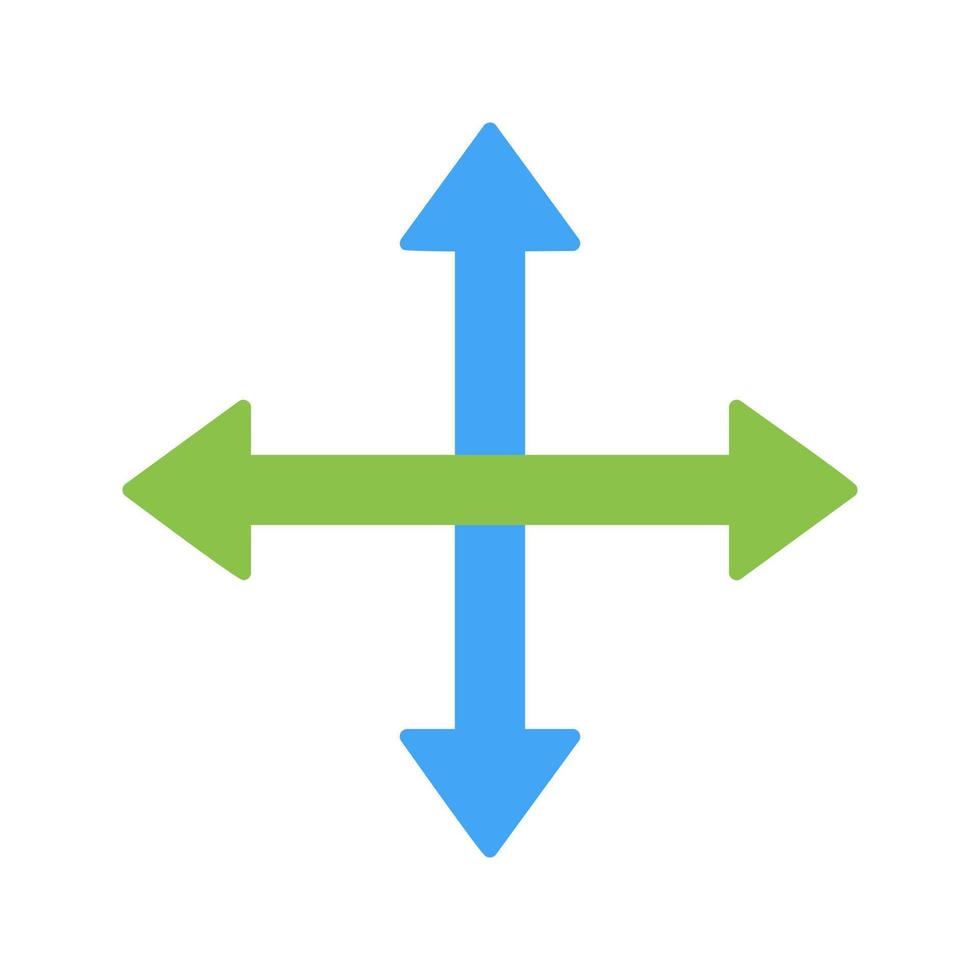 Unique Move Vector Icon