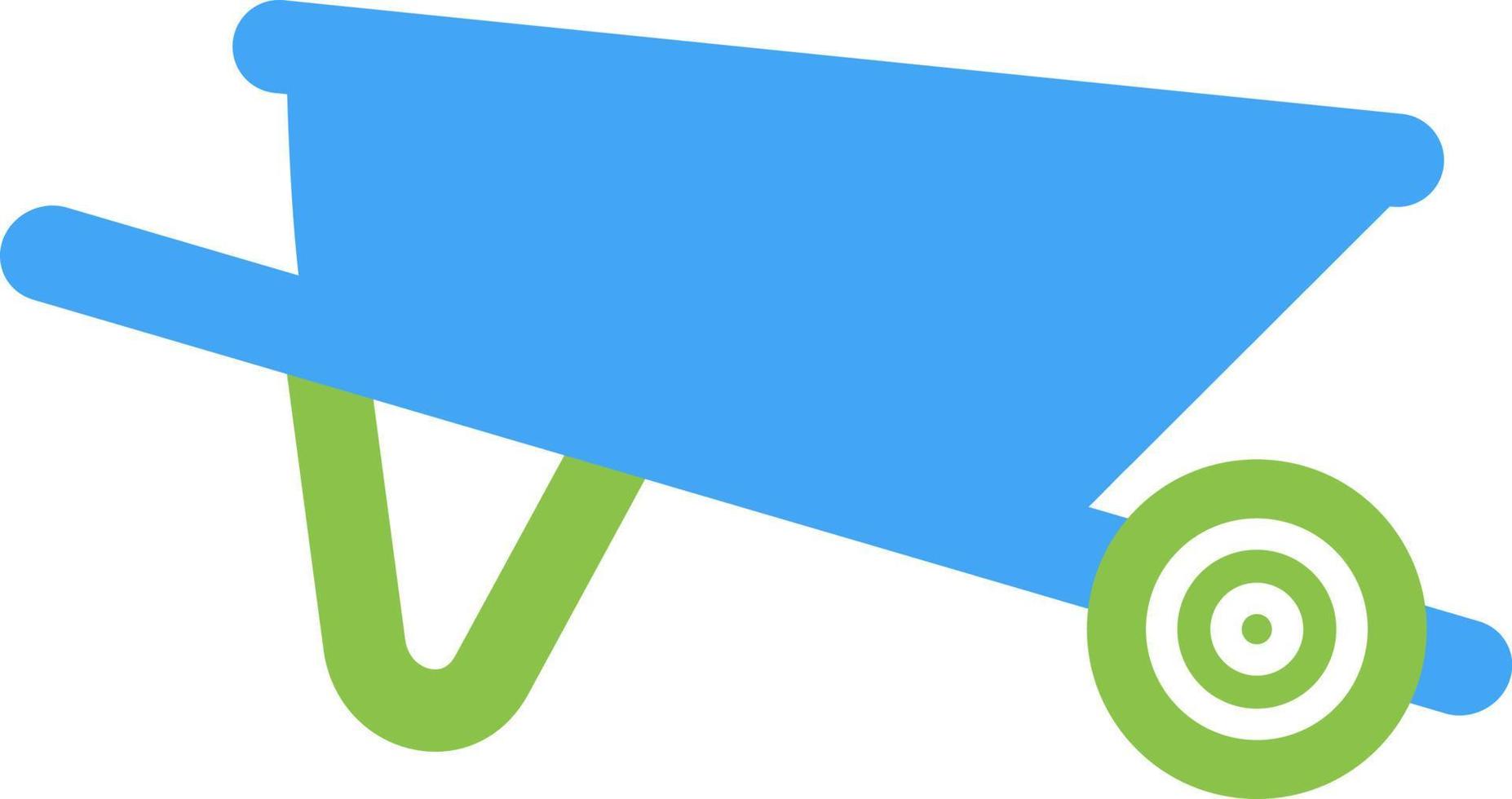 Wheelbarrow Vector Icon