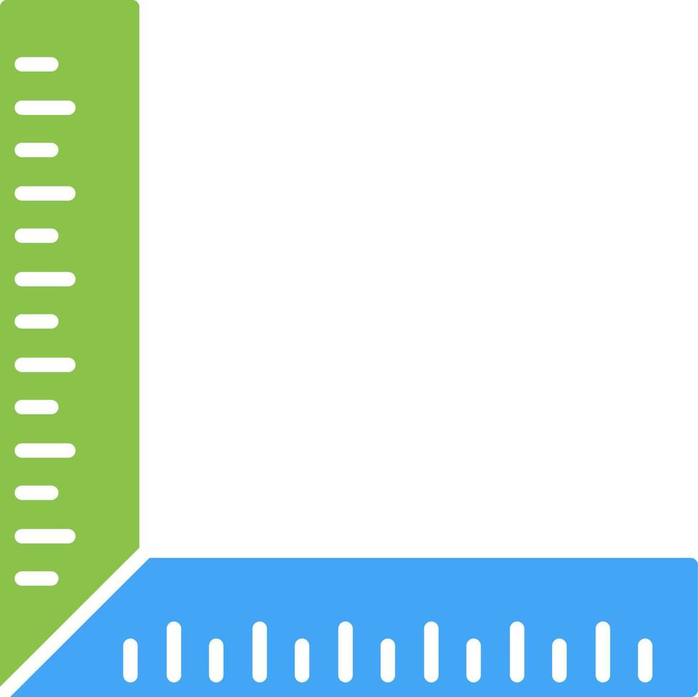 square Ruler Vector Icon
