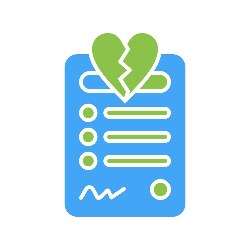 Divorce Vector Icon