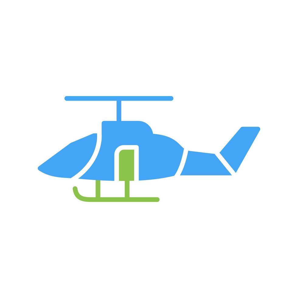 Military Helicopter Vector Icon