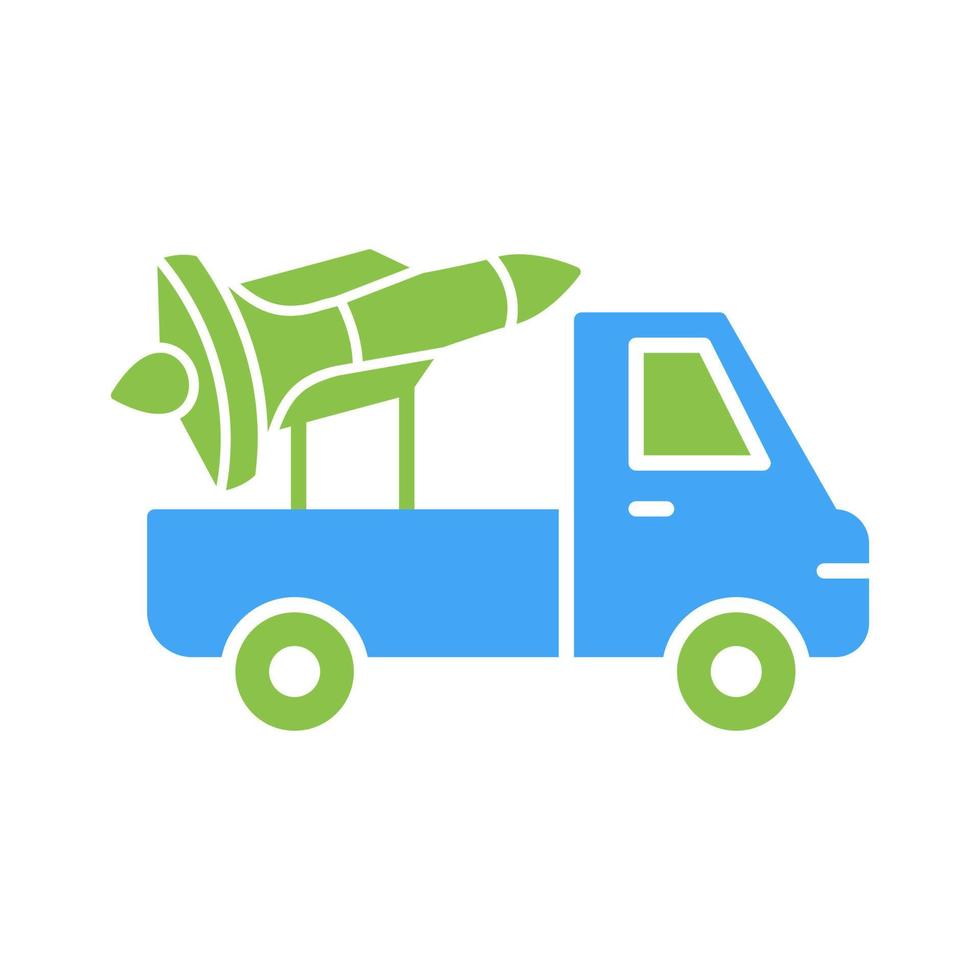 Missile Truck Vector Icon