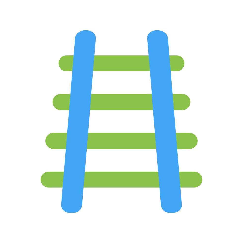 Train Tracks Vector Icon