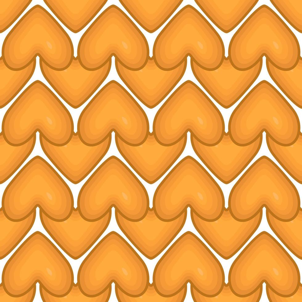 Pattern homemade cookie different taste in pastry biscuit vector