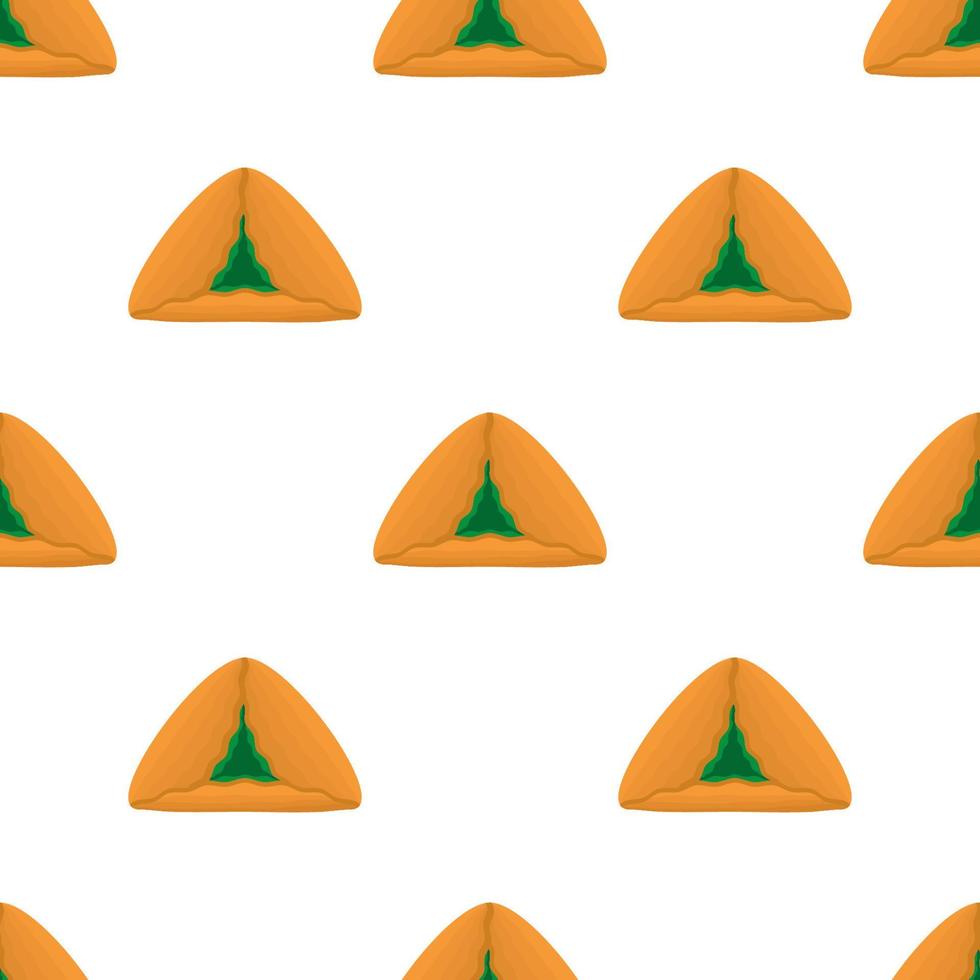 Pattern homemade cookie different taste in pastry biscuit vector