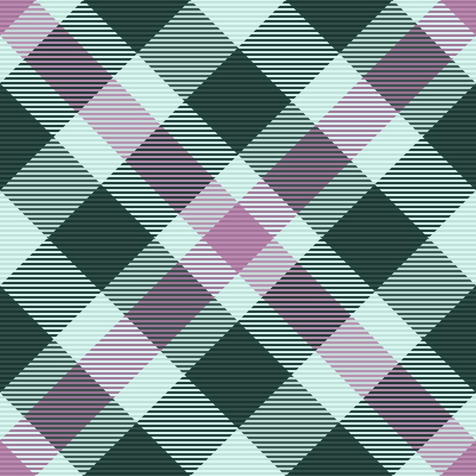 Textile tartan plaid. Check pattern vector. Fabric seamless texture background. vector