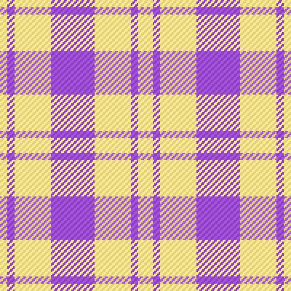 Texture background seamless. Check tartan fabric. Pattern vector textile plaid.