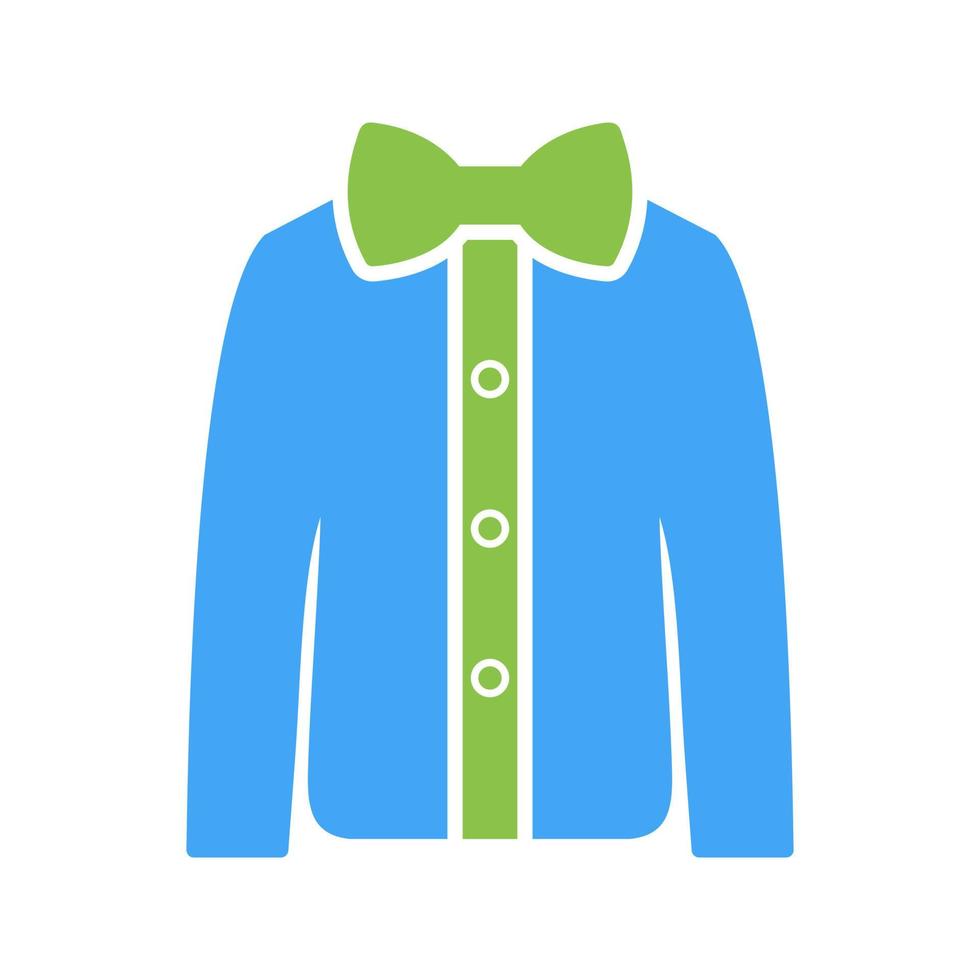 Shirt with Bow Vector Icon