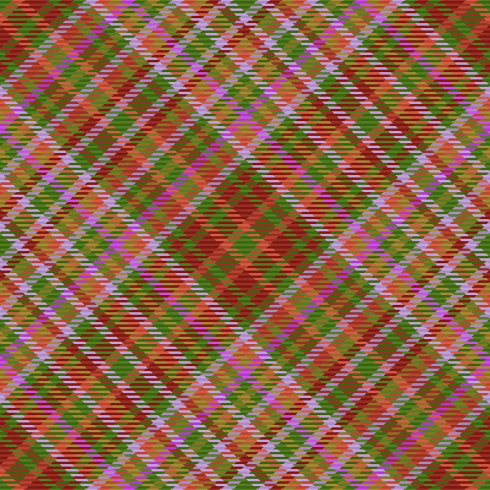 Check pattern plaid. Textile background fabric. Texture seamless vector tartan.
