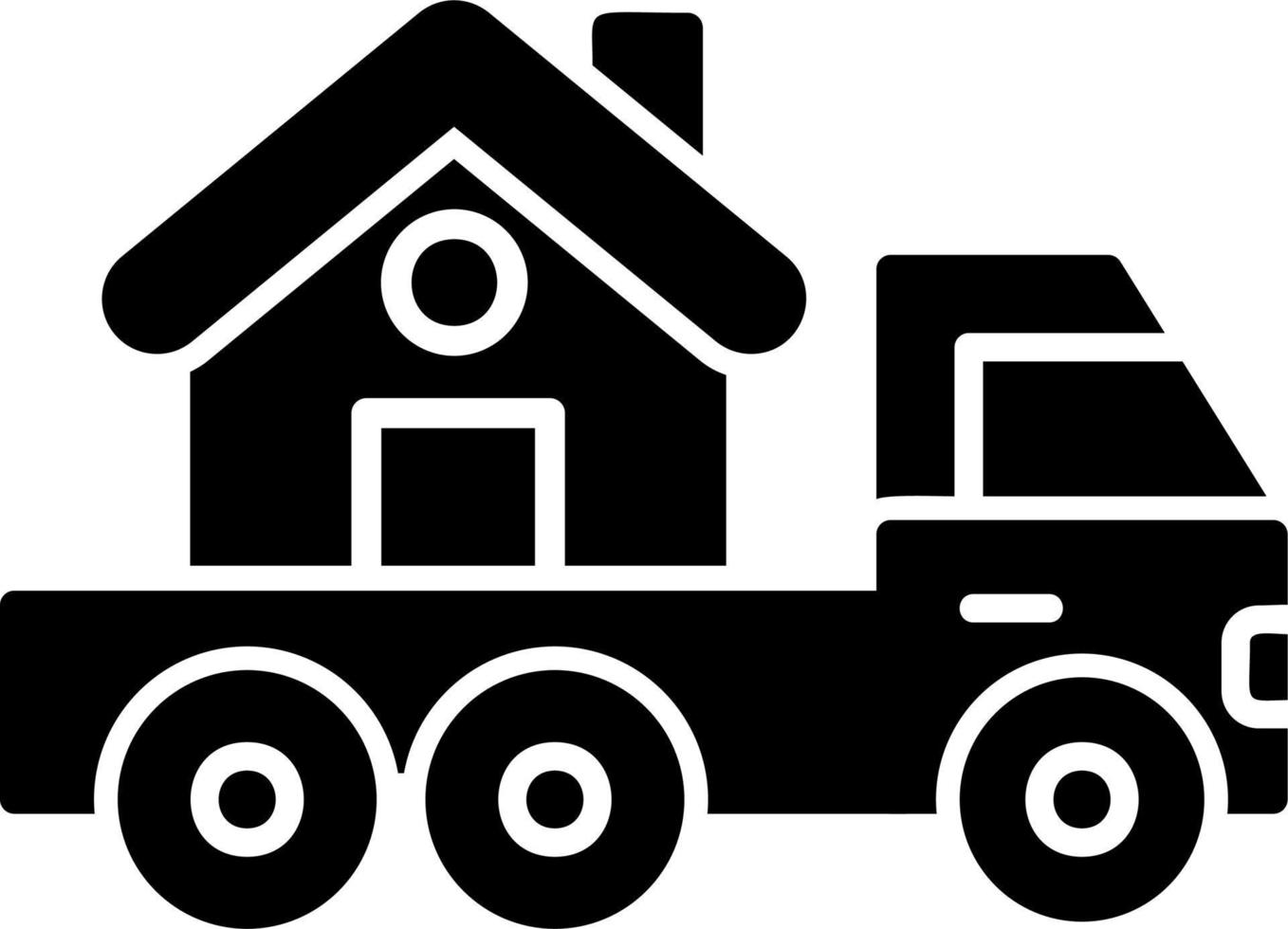 Moving Truck Vector Icon