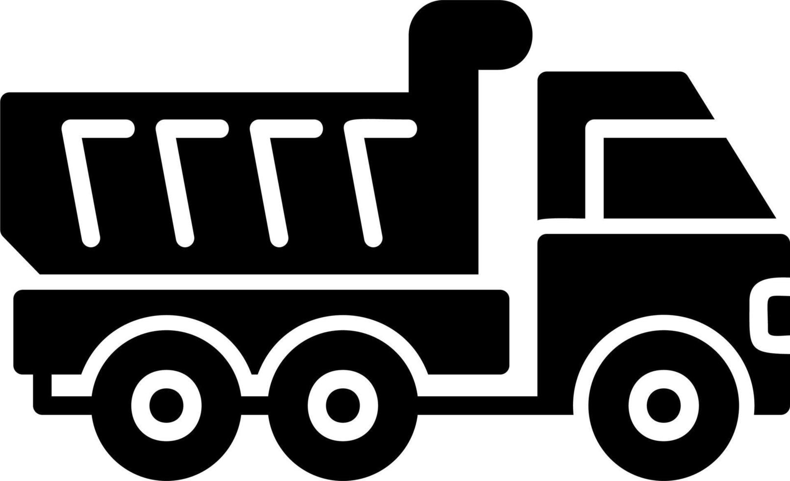 dump truck Vector Icon