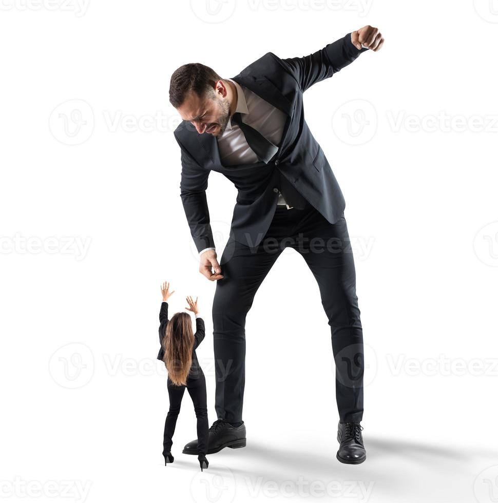 Humiliation and violence at work photo