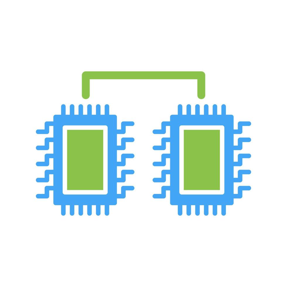Processors Connected Vector Icon 20631535 Vector Art at Vecteezy
