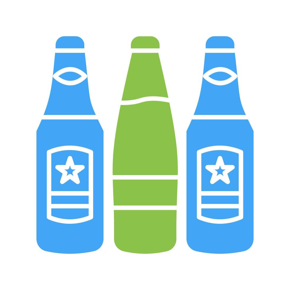 Beer Bottles Vector Icon