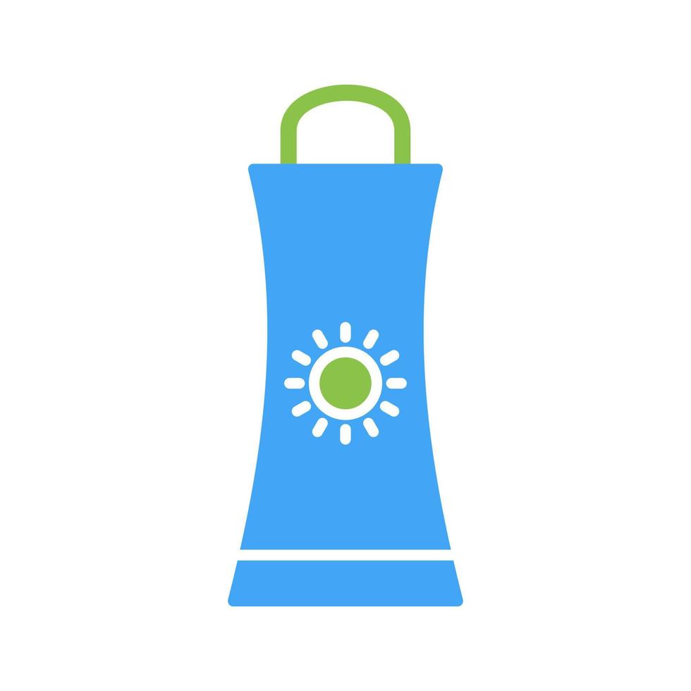 Sunblock Cream Vector Icon