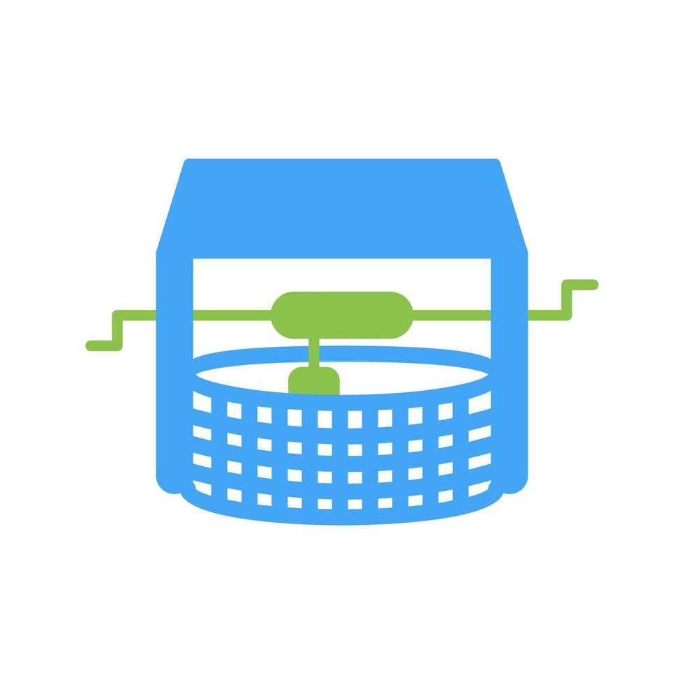 Water Well Vector Icon