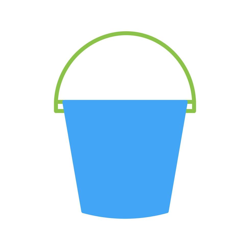 Water Bucket Vector Icon