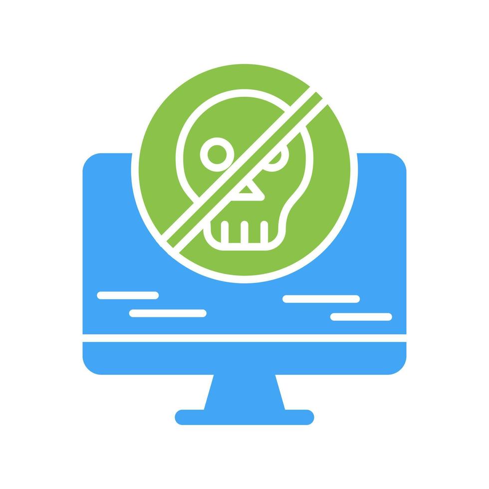 icono de vector de antivirus