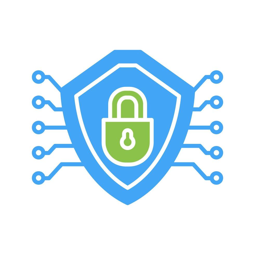 Cyber Security Vector Icon