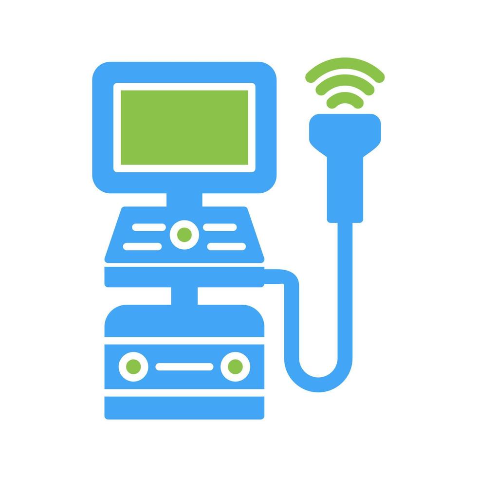 Ultrasound Machine Vector Icon