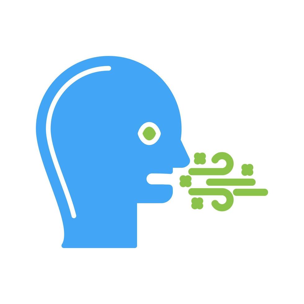 Bad Breath Vector Icon