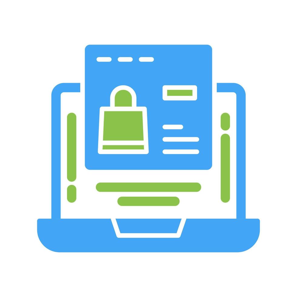 Online Shopping Vector Icon