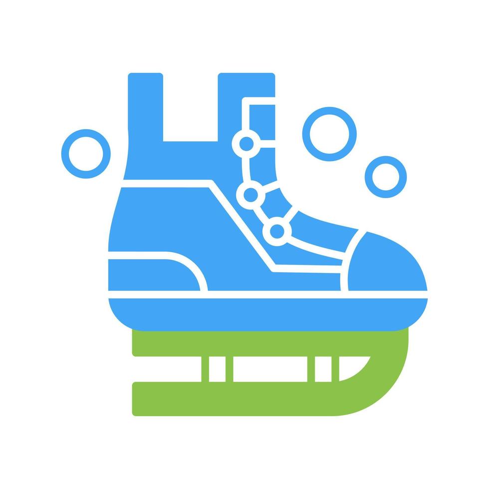 Ice Skating Vector Icon
