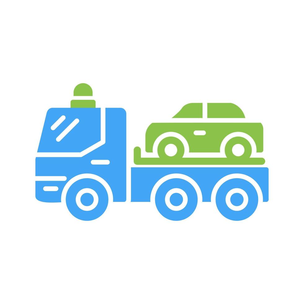 Tow Truck Vector Icon