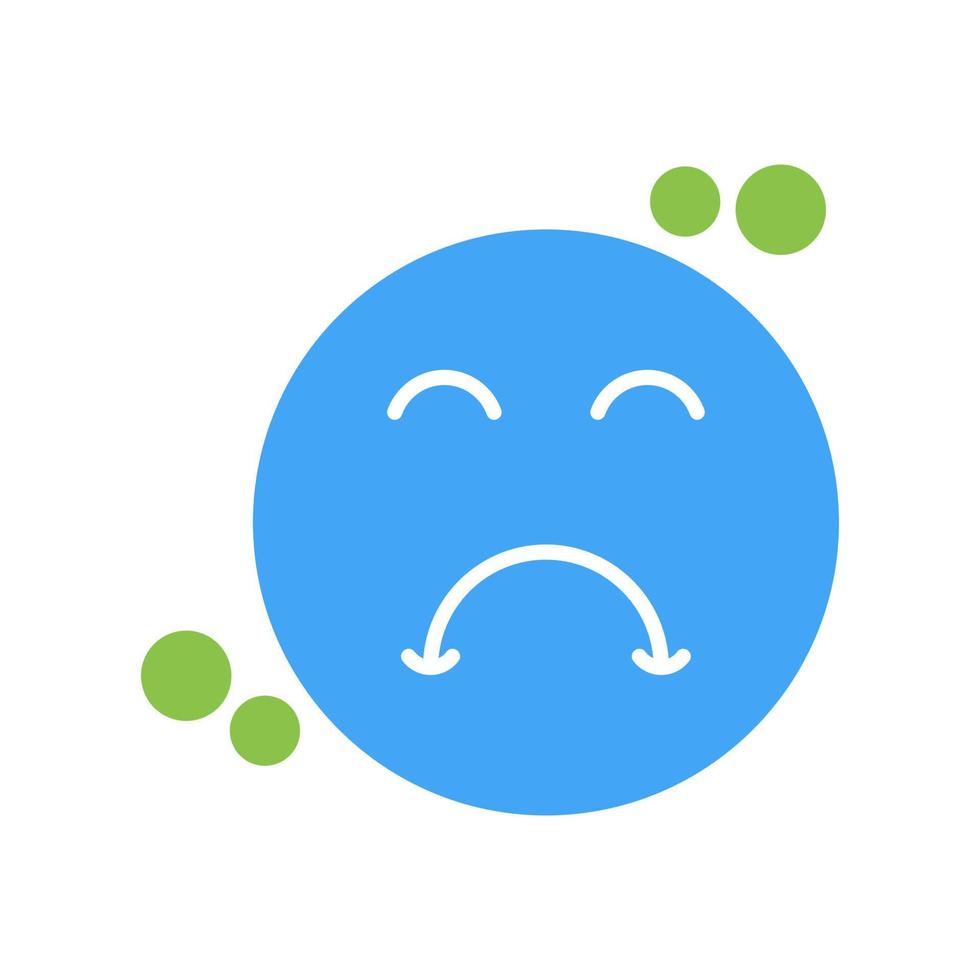 Upset Vector Icon