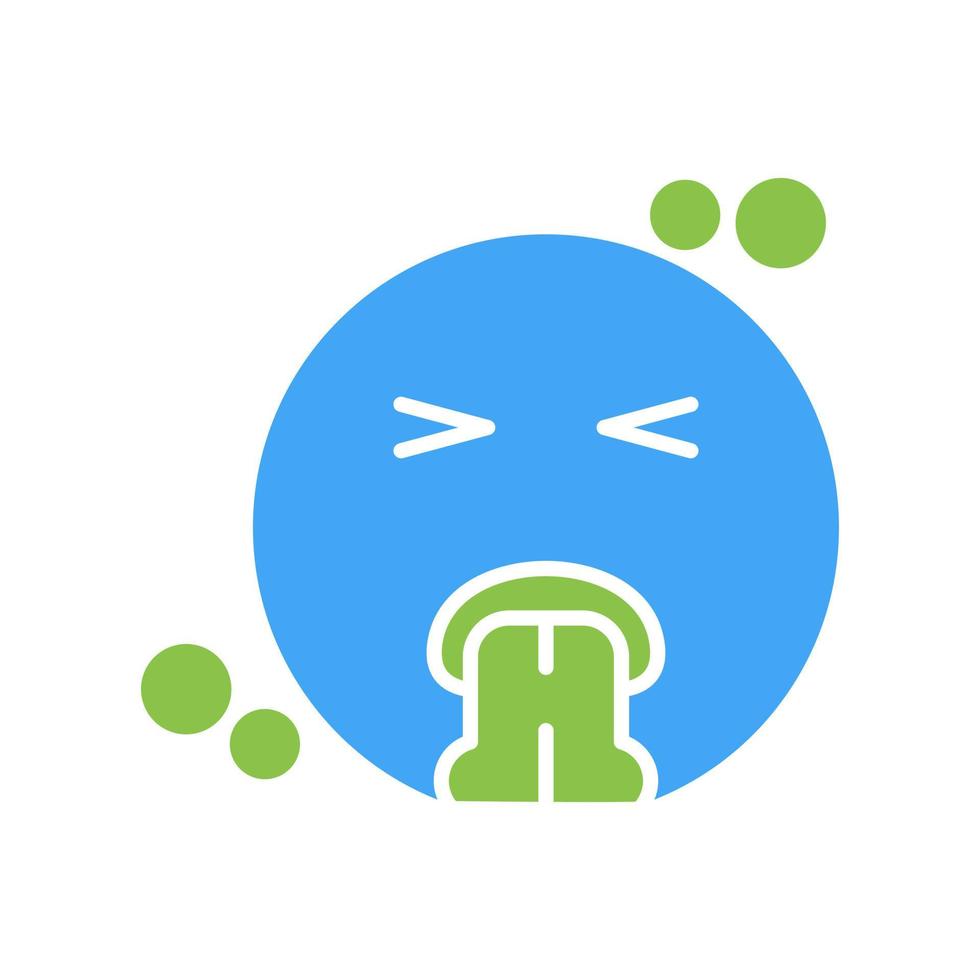 Vomit Vector Icon