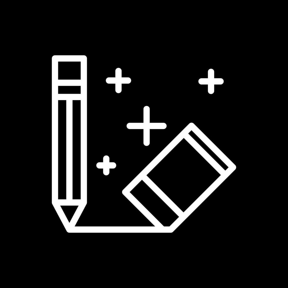 Eraser Vector Icon Design