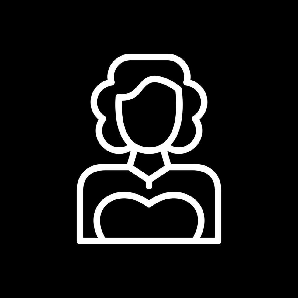 Actress Vector Icon Design
