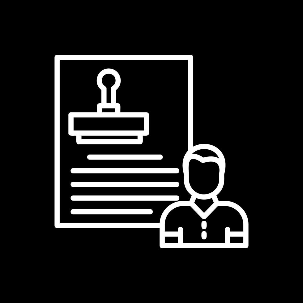 Supervisory Authority Vector Icon Design
