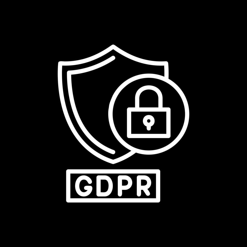 Gdpr Lawsuit Vector Icon Design