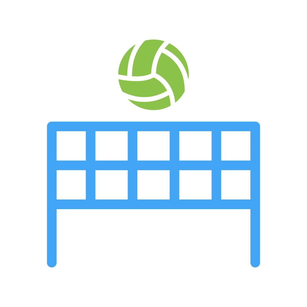 Beach Volleyball Vector Icon