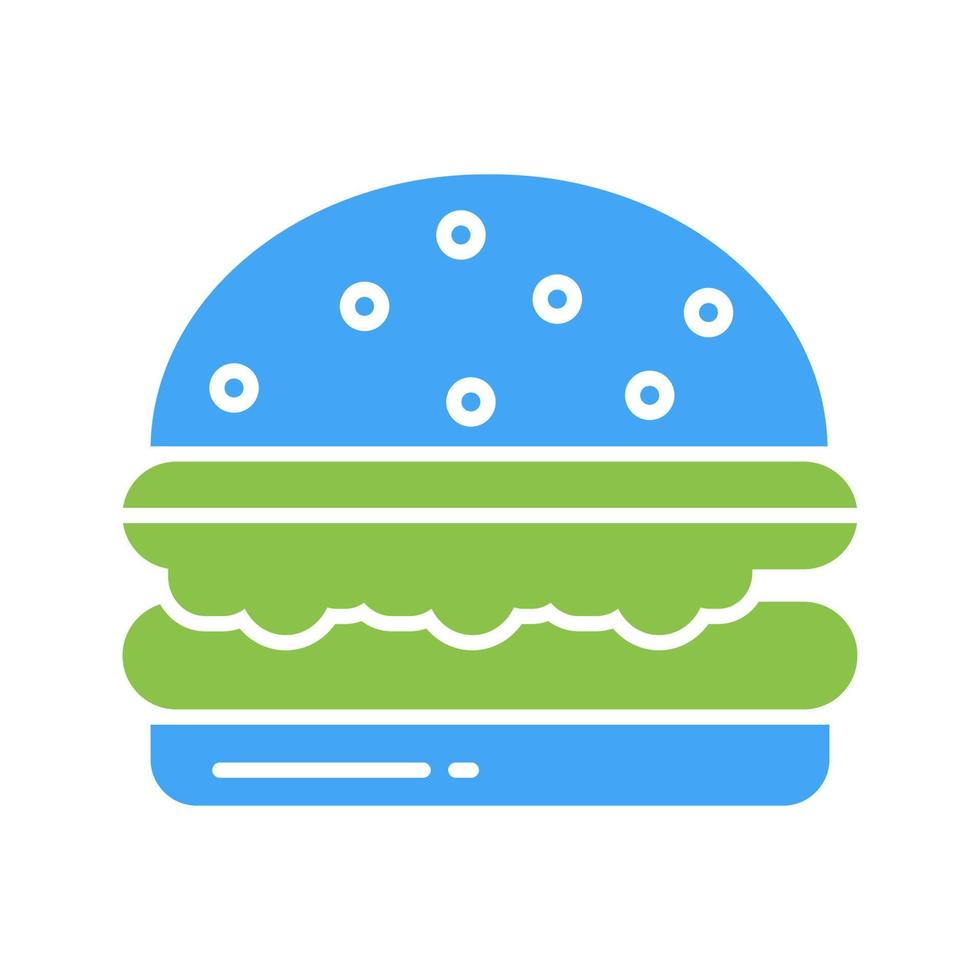 icono de vector de hamburguesa