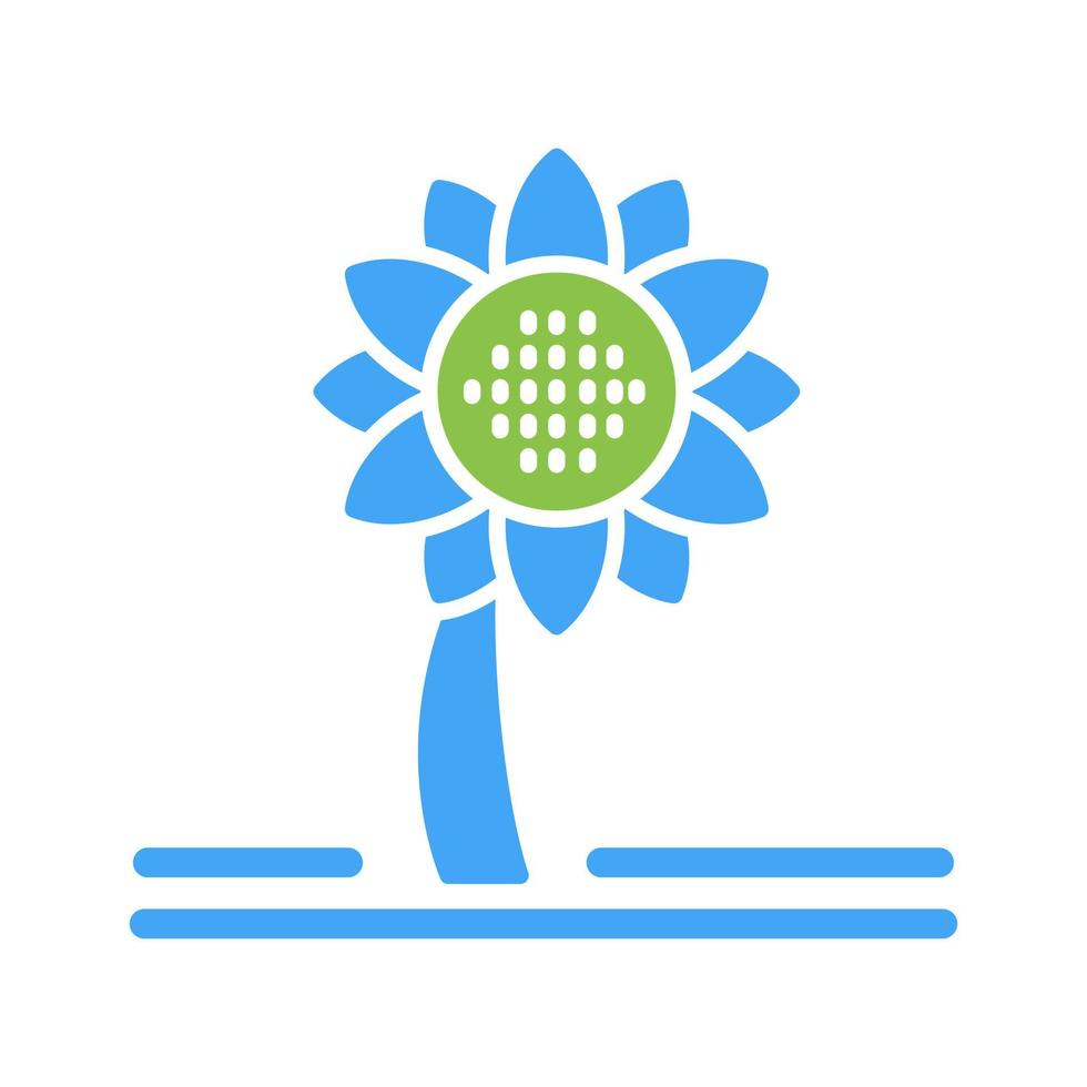 Sunflower Vector Icon