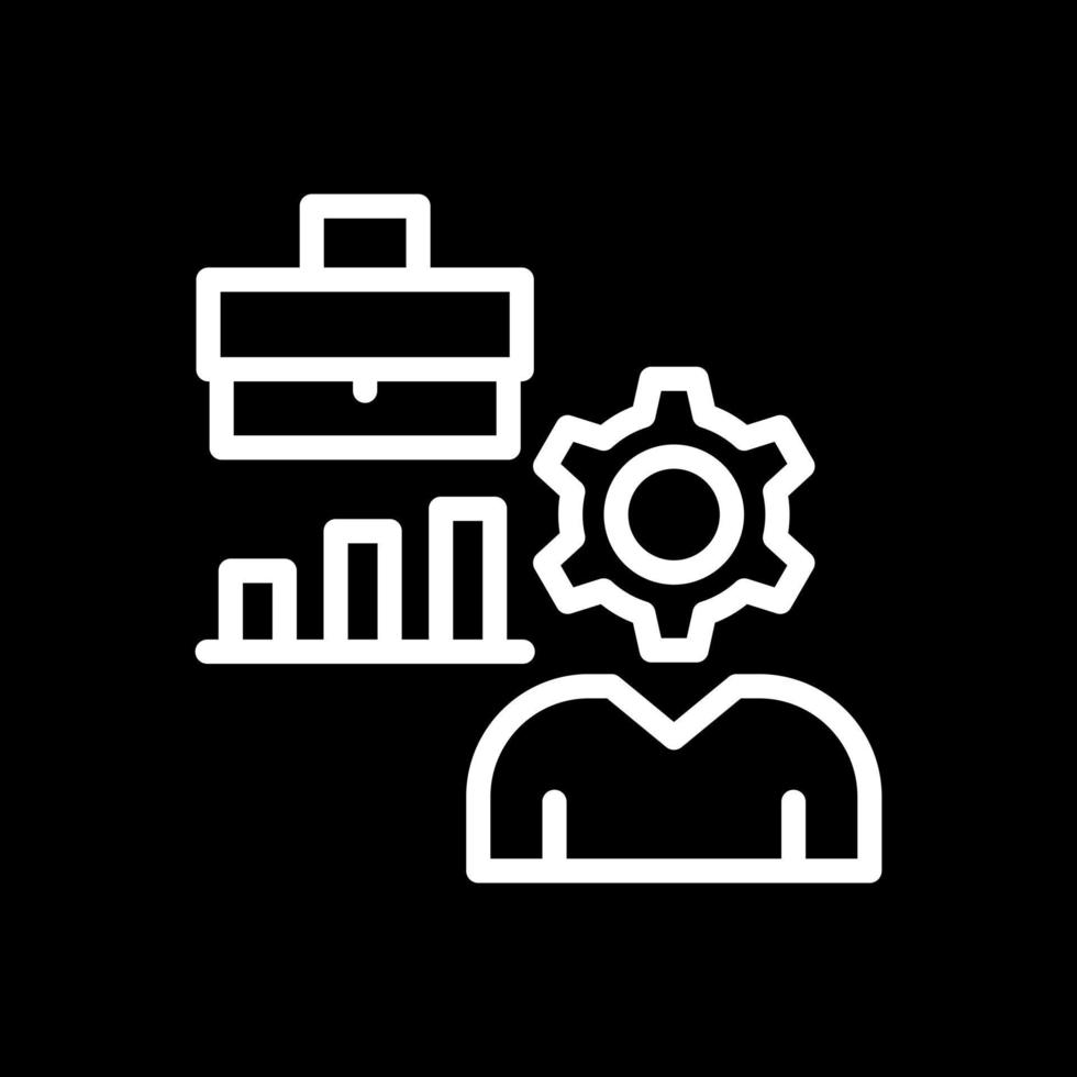 Hard At Work Vector Icon Design