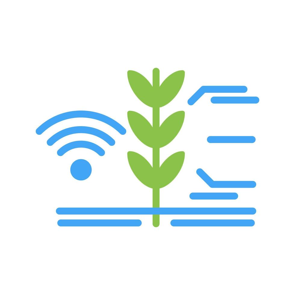 Smart Farm Vector Icon