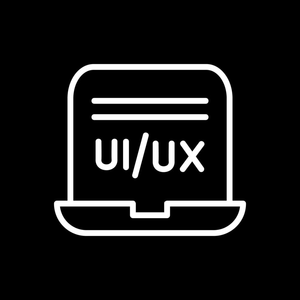 Ui Ux Designer Vector Icon Design