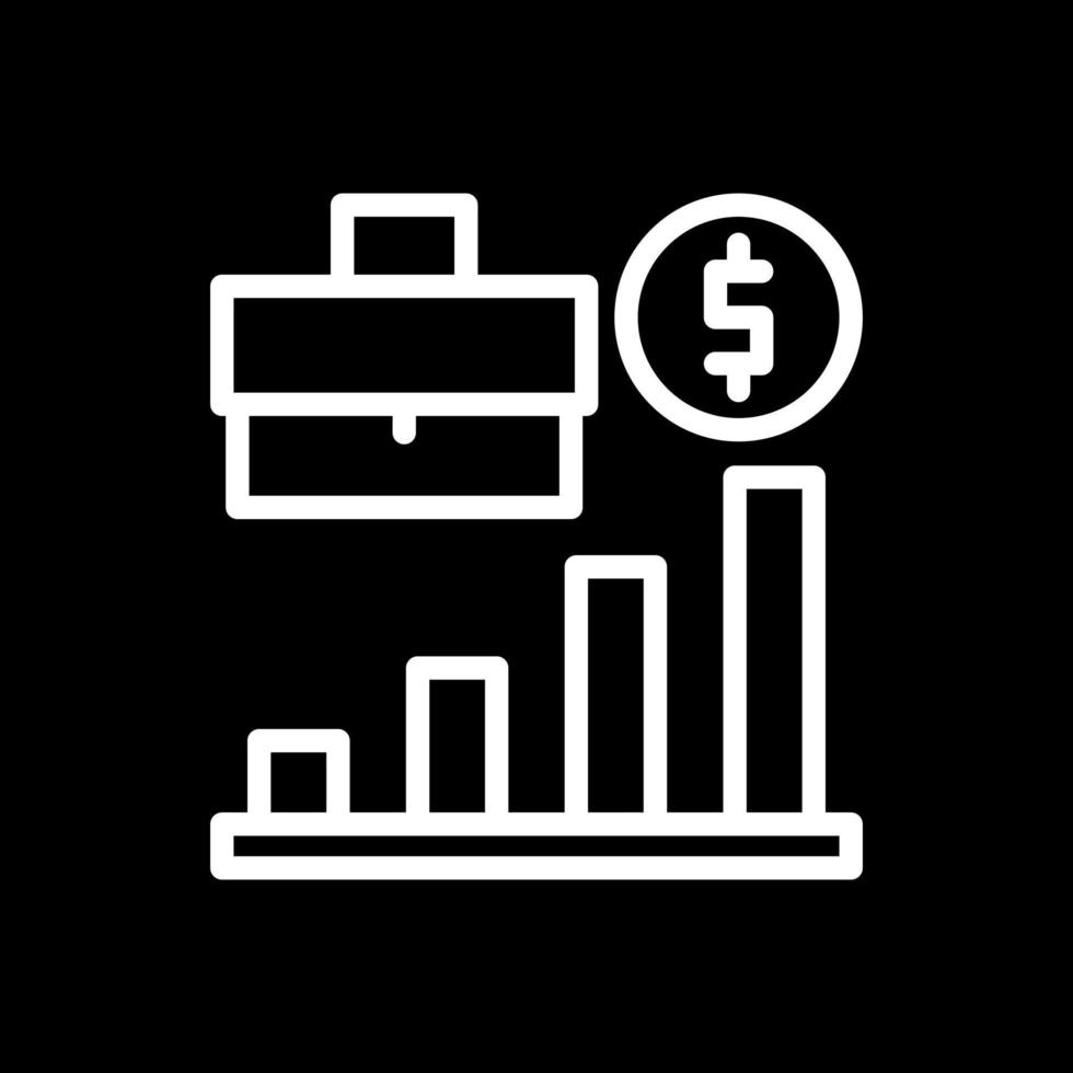 Growing Business Vector Icon Design