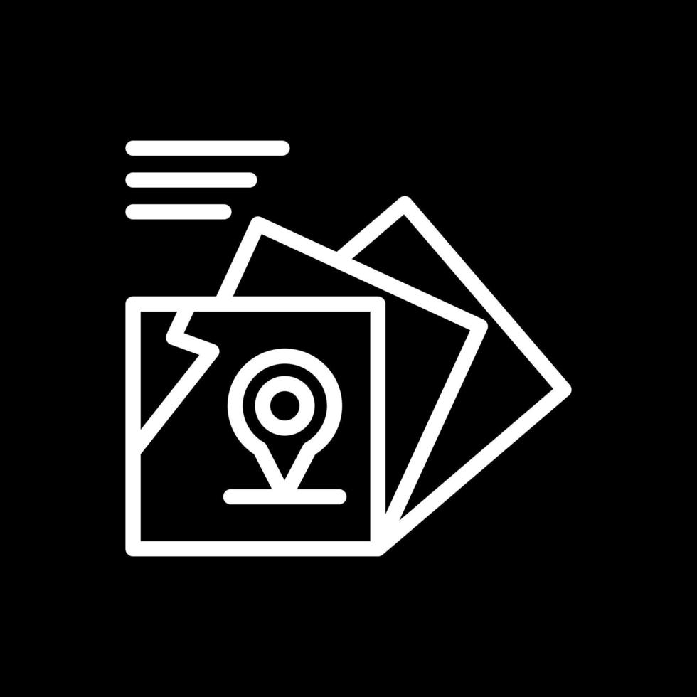 Map Pack Vector Icon Design