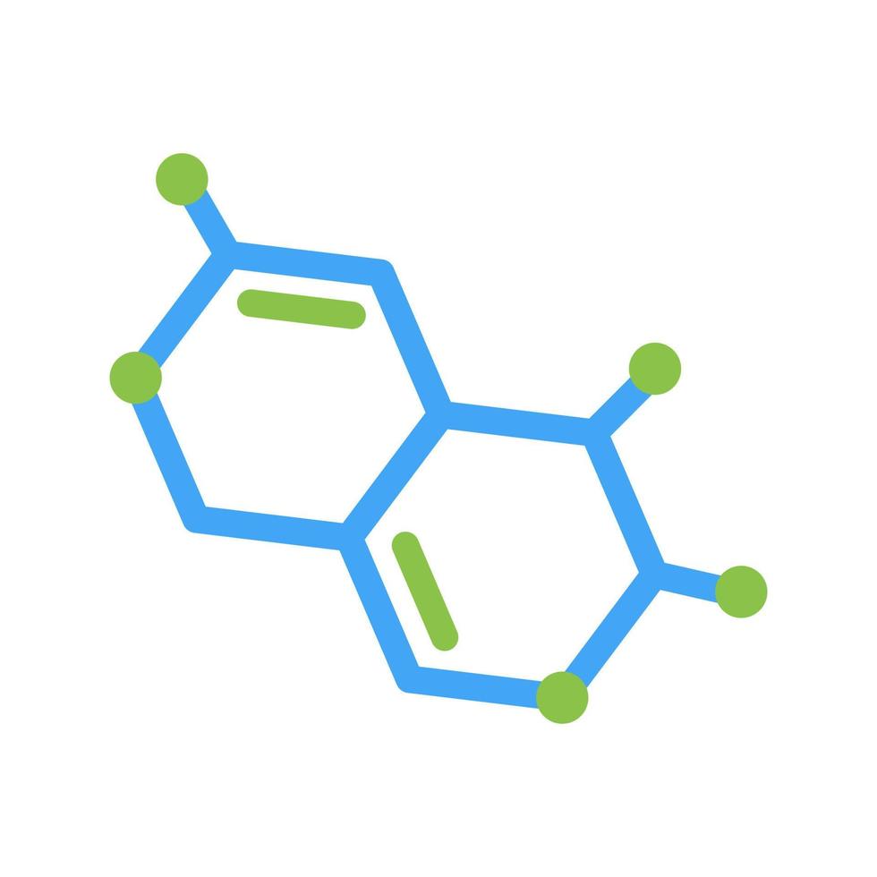 icono de vector de molécula