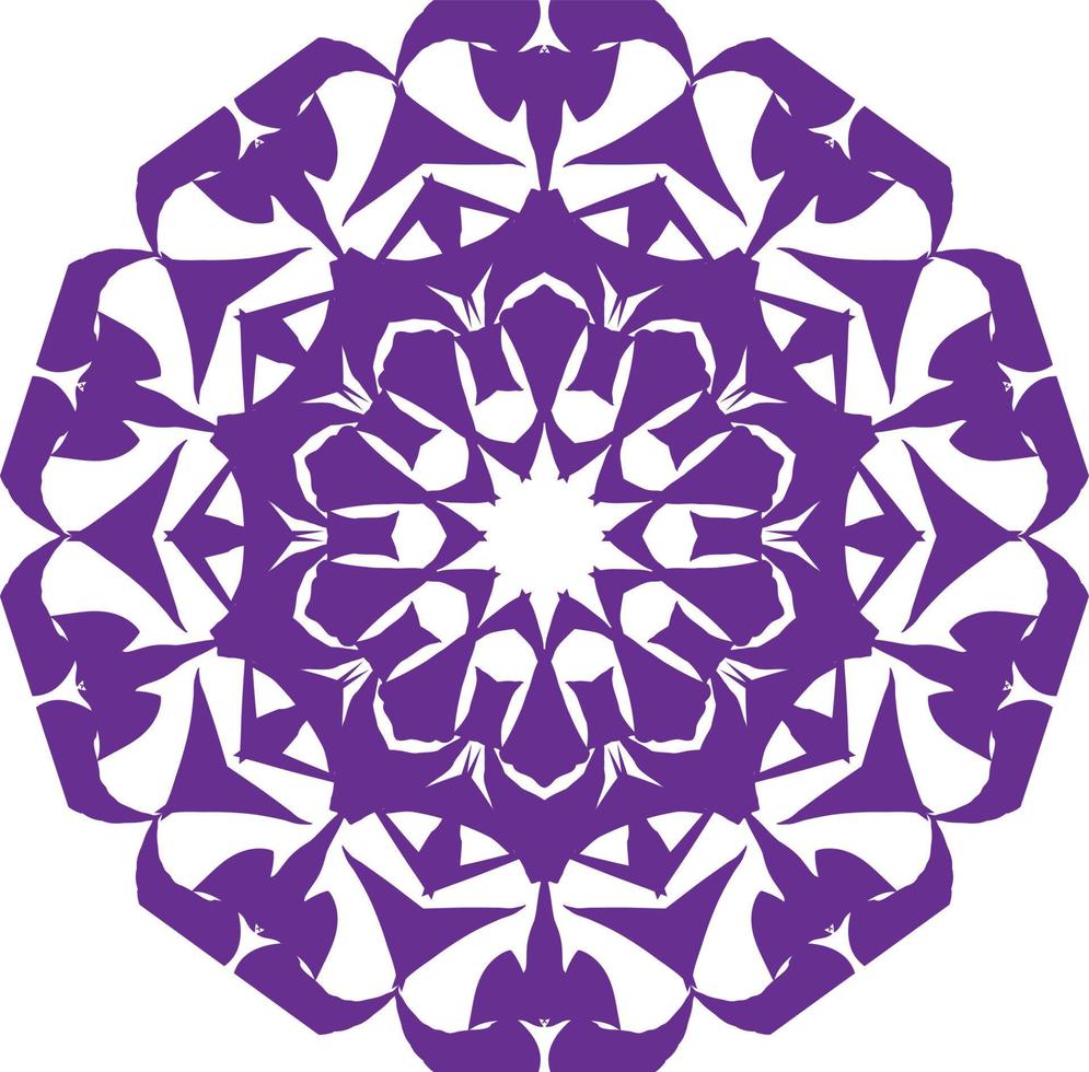 luxury Indian mandala art design vector